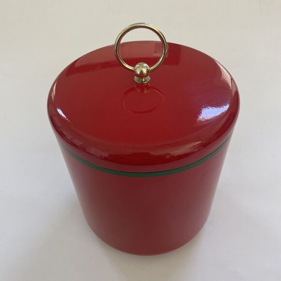 Vintage 1978 Christmas Garfield Jim Davis Bah Humbug Ice Bucket Container CLEAN - Picture 3 of 13